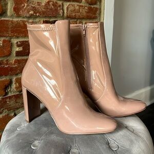 ALDO SIZE 10 LEATHER BOOTIES